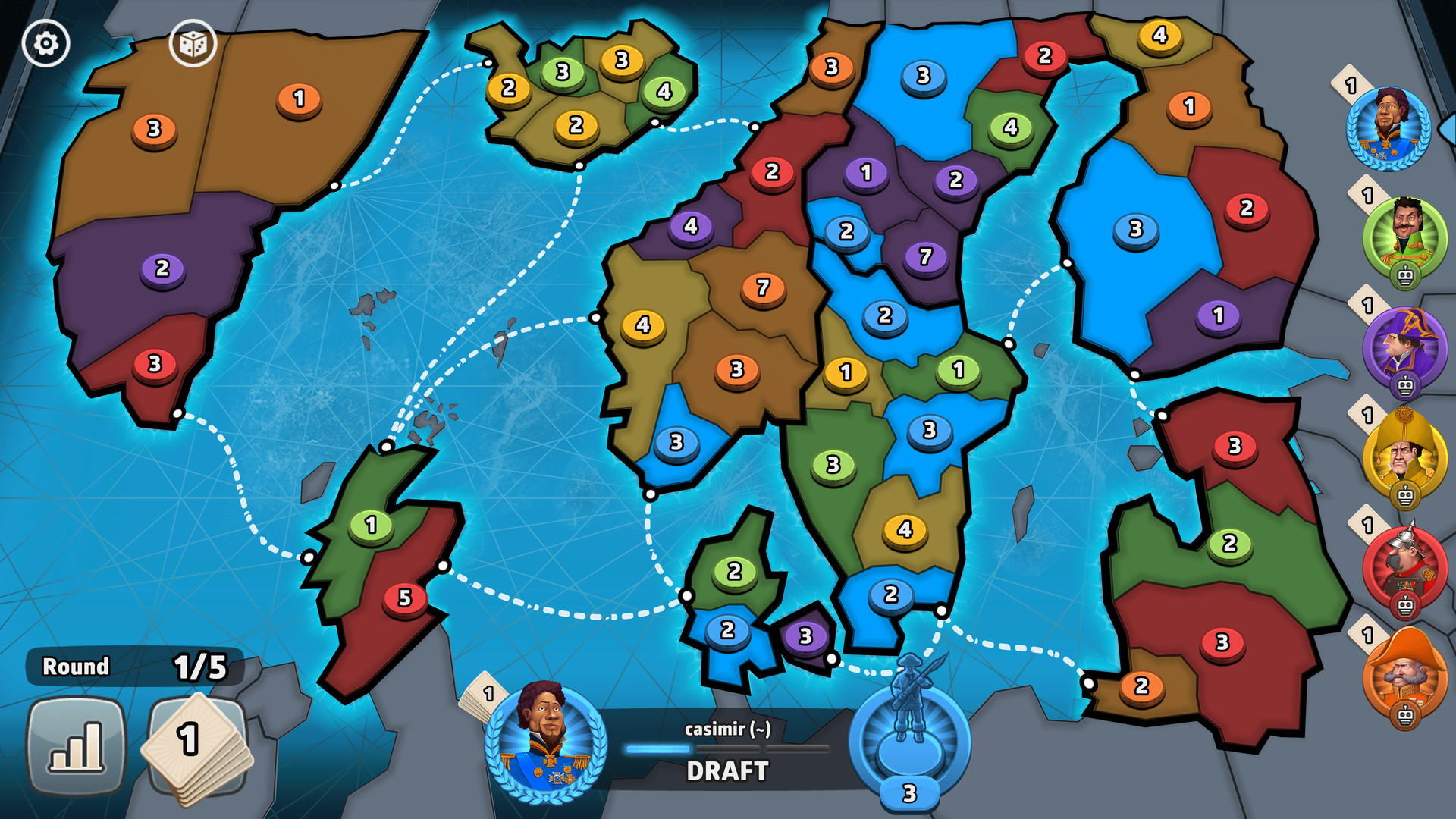 RISK: Global Domination - Countries & Continents Map Pack For Mac